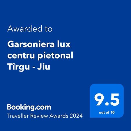 Garsoniera Lux Centru Pietonal Tirgu - Jiu Appartement Târgu Jiu Buitenkant foto